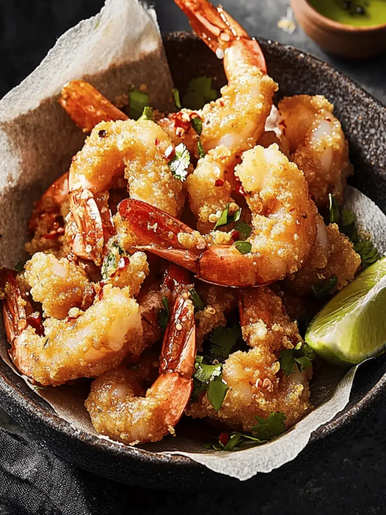 Sichuan Salt & Pepper Shrimp: Crispy Delight That Impresses