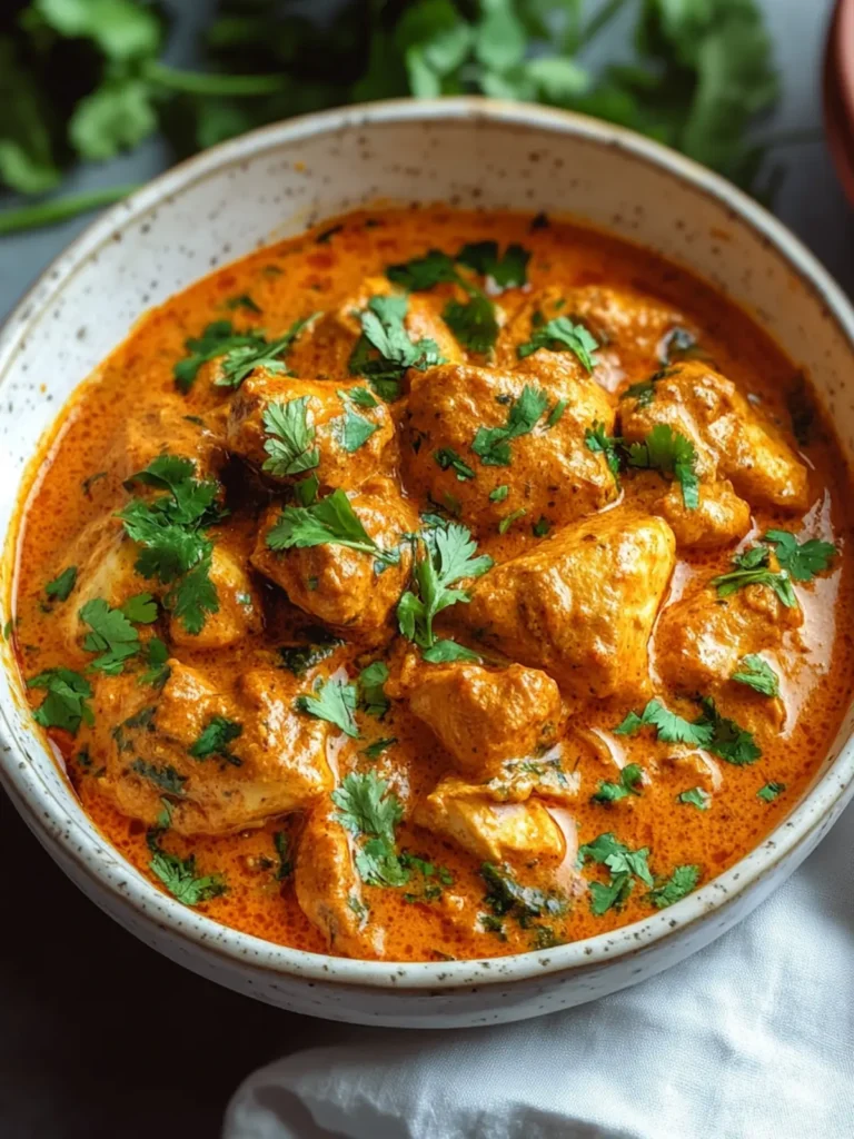 Homemade Butter Chicken Recipe for a Cozy Family Feast